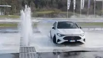 Il corso di guida sicura ACI-Sara con la Mercedes CLA