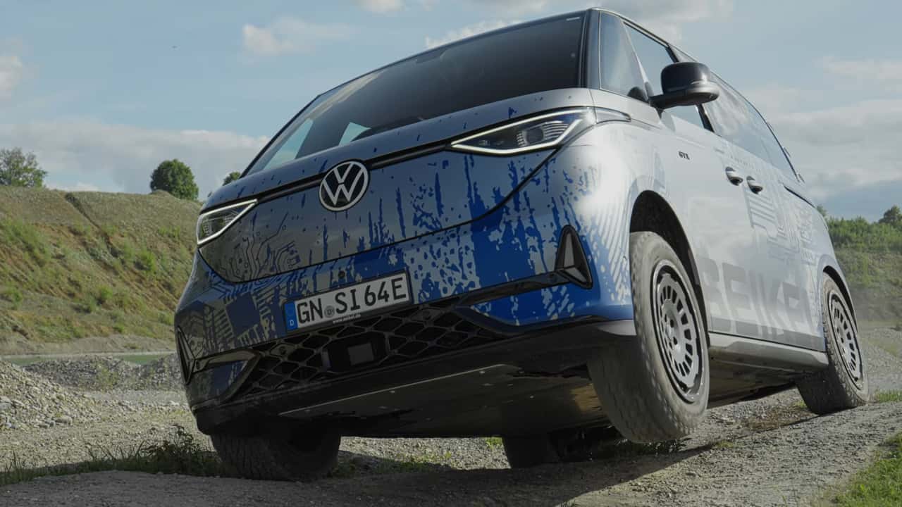 Volkswagen ID. Buzz with Seikel's off-road kit 