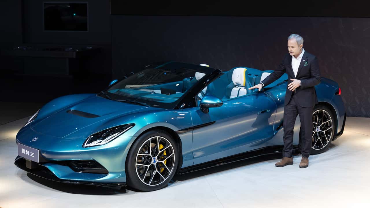 Denza Z convertible (2026) at Auto China