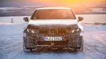 BMW i3: la berlina de la Neue Klasse durante las pruebas de conducción en Arjeplog