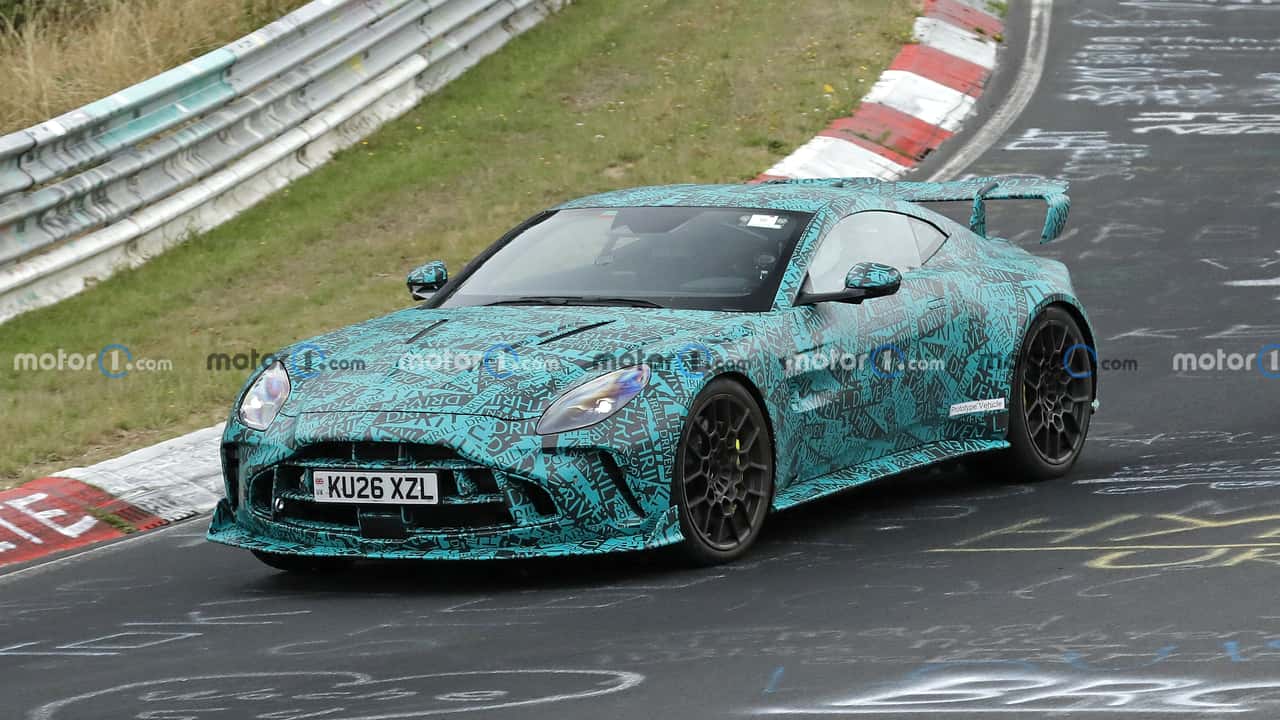 Aston Martin Vantage RS Erlkönig