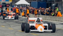 15525-McLaren célèbre son 60e anniversaire avec des expositions d'anciennes et actuelles voitures de course Heritage et le dévoilement d'une Supercar at Velocity Invitational très spéciale