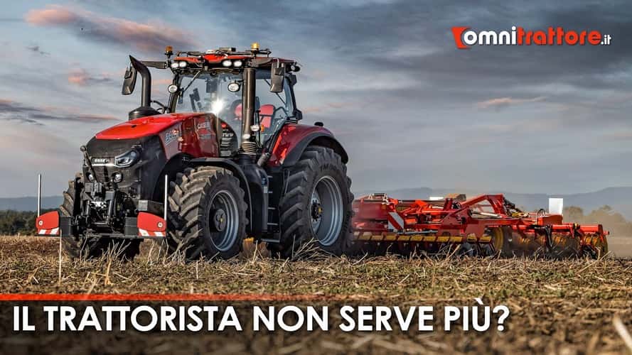 Case IH Magnum autonomo: in campo col coltivatore Vaderstad