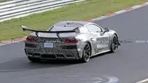 Chevrolet Corvette ZR1 Spionagefoto von der Rückansicht