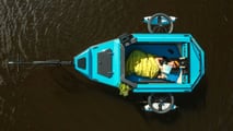 Take To The Water With BeTriton’s New Amphibious E-Bike Trailer