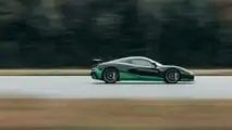 Rimac Nevera beim Rückwärtsfahr-Weltrekord