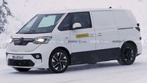 VW ID. Buzz Cargo Van Spy Shots