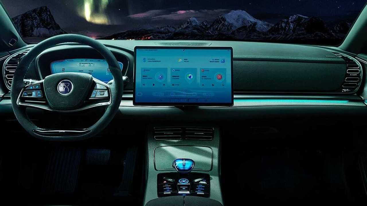 BYD Han EV в новом цвете