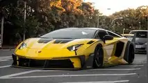 Lamborghini Aventador, il kit carrozzeria di lusso di Liberty Walk