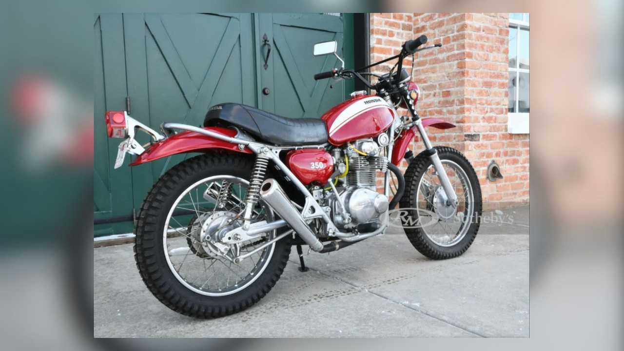 Honda SL350 1971 propiedad de John Wayne