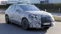 Mercedes-AMG EQE SUV front quarter view