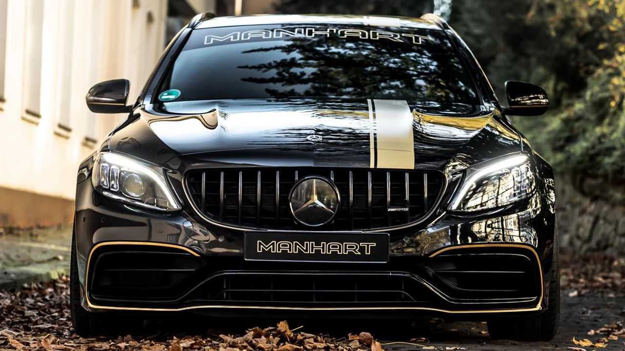 Mercedes C 63 AMG S Station Wagon by Manhart
