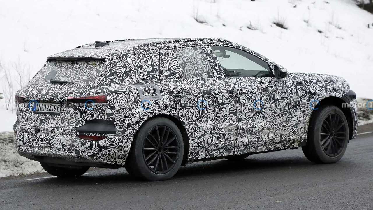 Nouveaux clichés espion Audi Q6 E-Tron