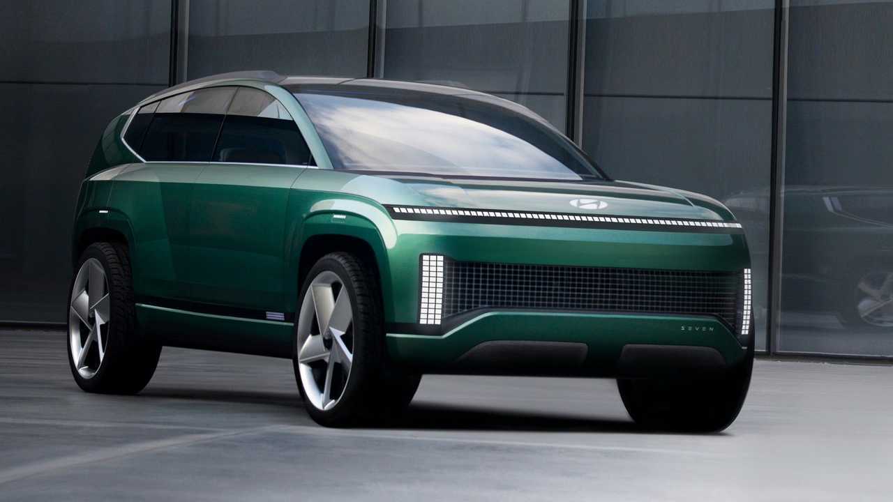 Hyundai SEVEN Concept 3/4 anteriore
