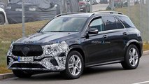 New Mercedes GLE Spy Shots