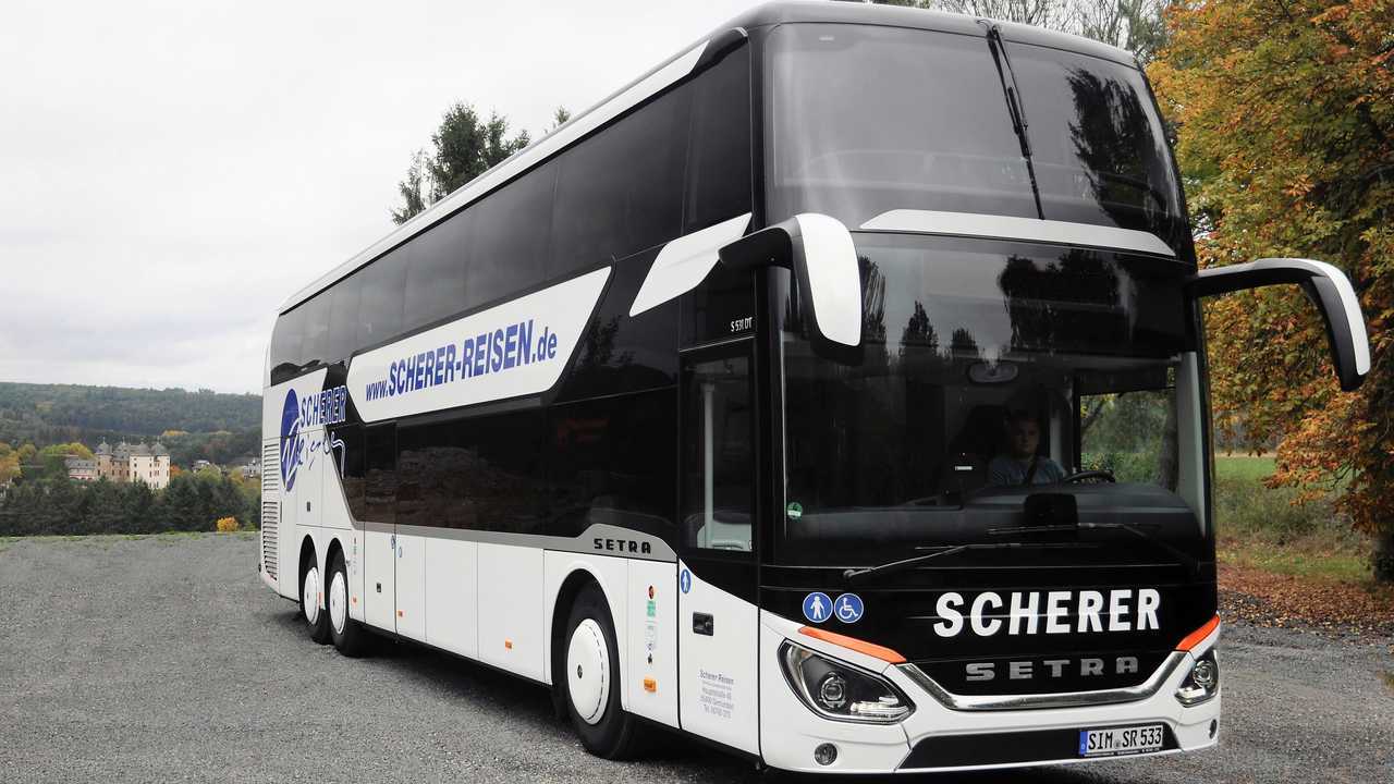I Setra 531 DT di Scherer