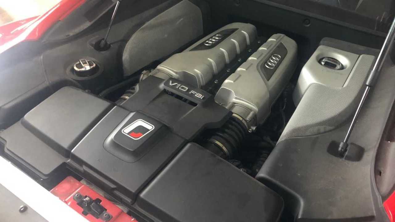 Subastan nuevamente el Audi R8 que fue patrullero.