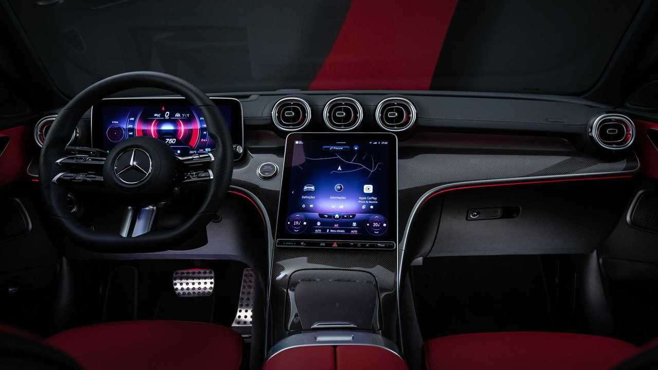 Interior do C300 AMG Line 2022