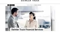 Nuovo sito Daimler Truck pagina servizi finanziari