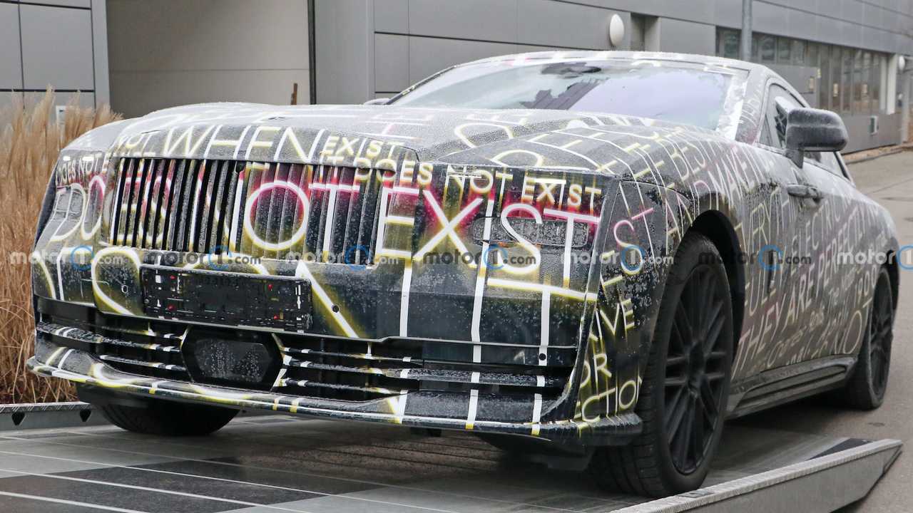 photo espion Rolls-Royce Spectre