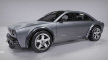 Alpha Saga Electric Sedan Driver Side Three Quarters