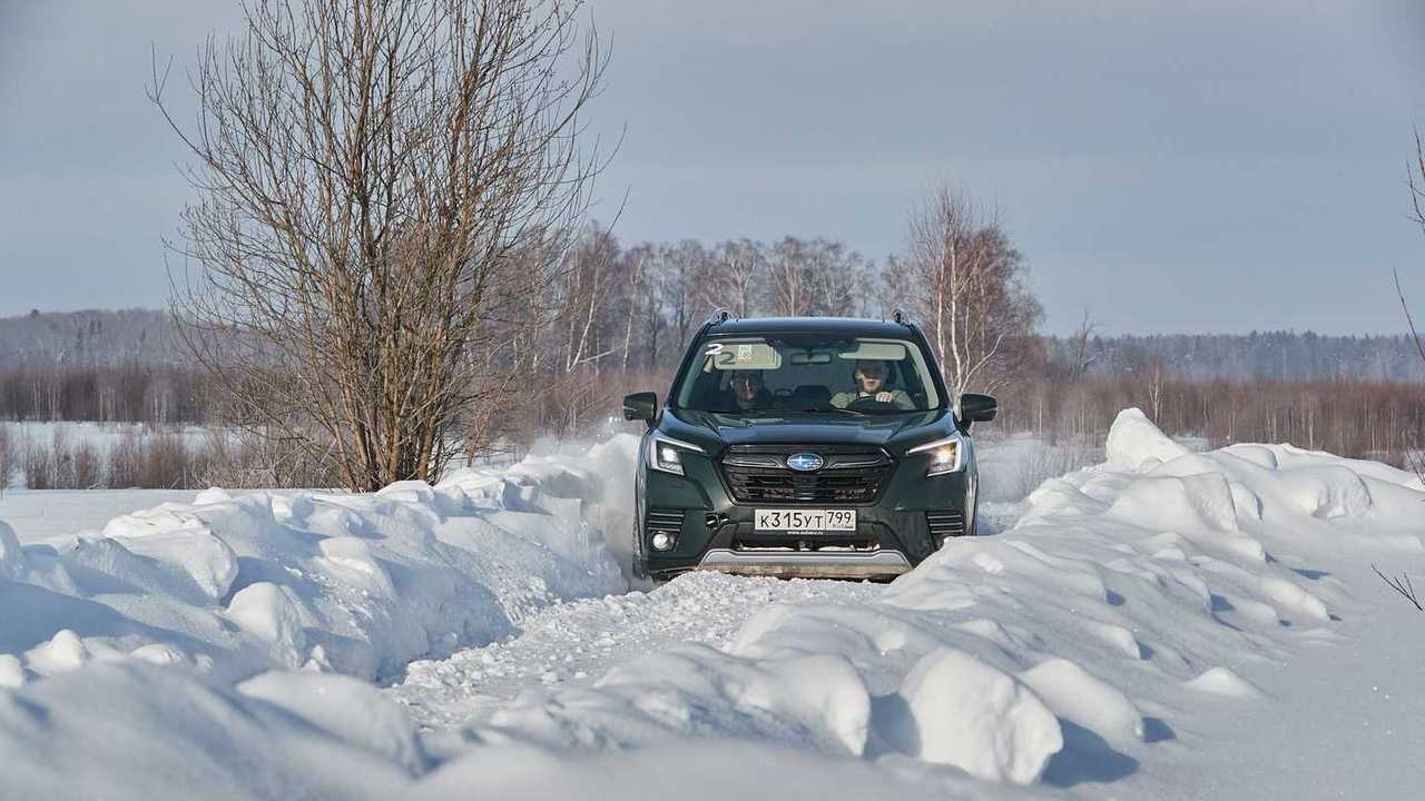 Subaru Forester 2022 Зимой