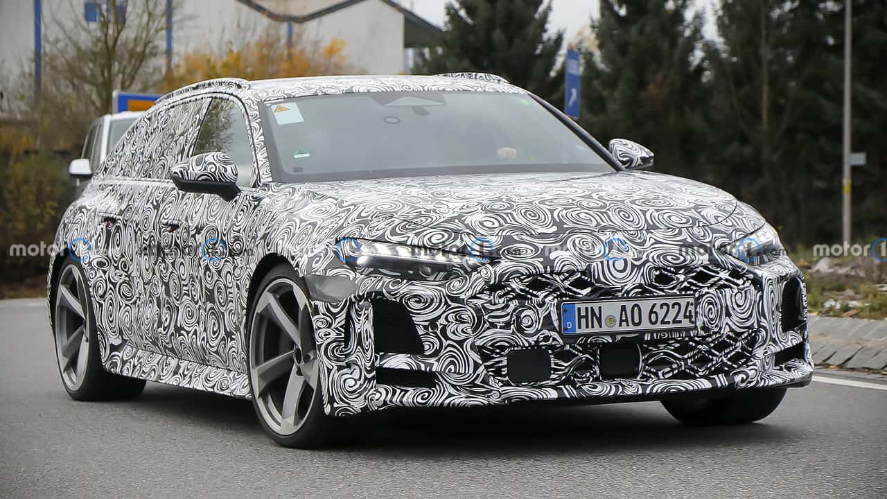 Audi RS5 Avant (2026) Erlkönigfotos