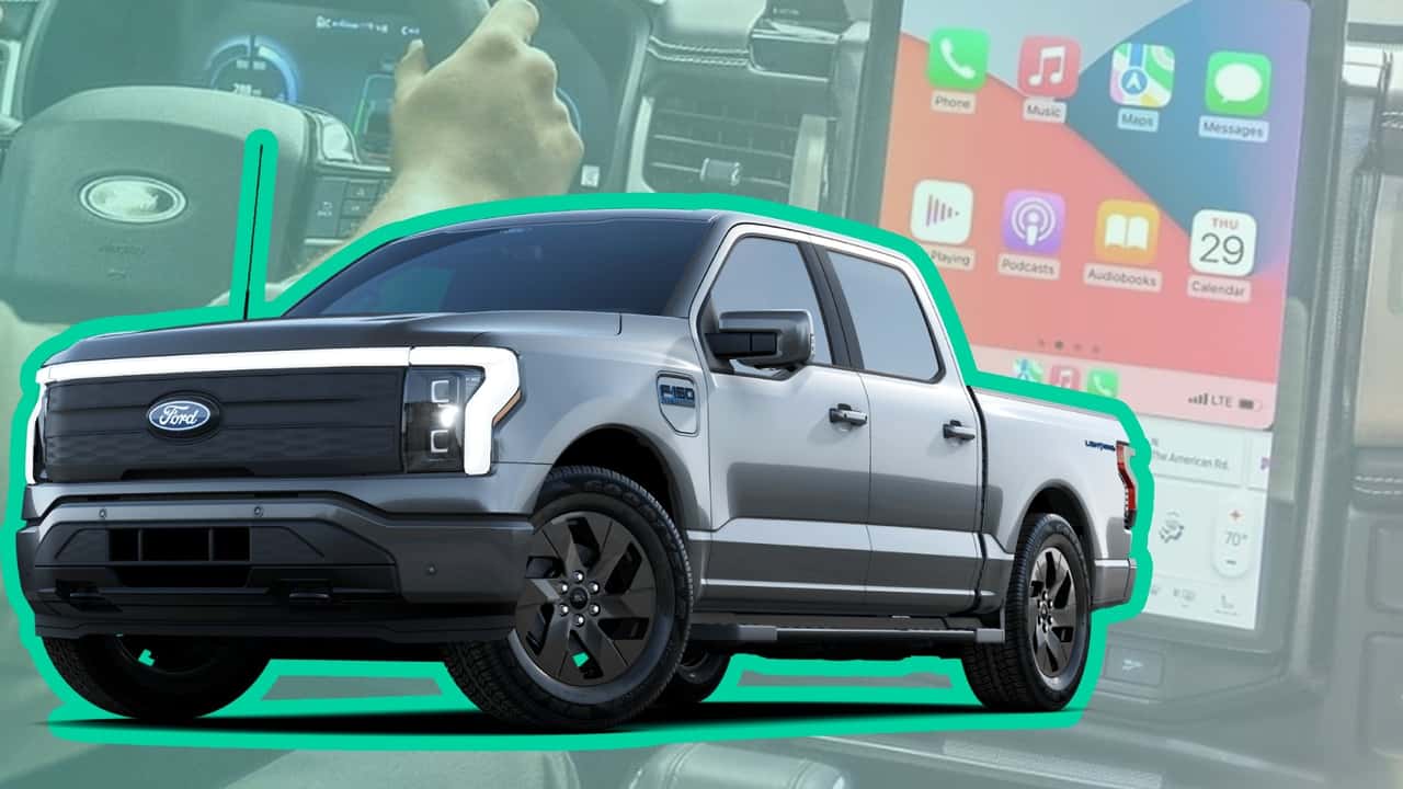 Ford F-150 Lightning CarPlay
