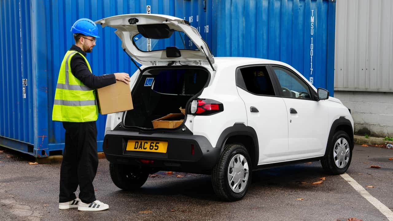 Dacia Spring Cargo (UK)
