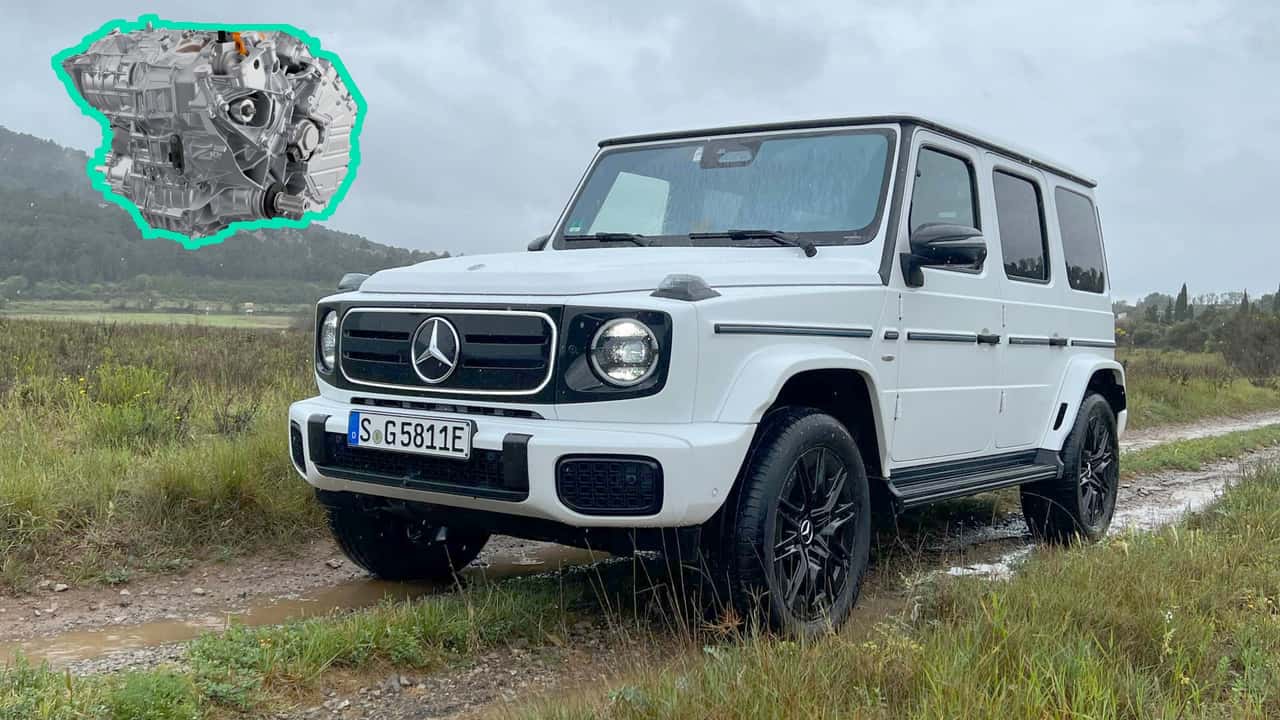 Mercedes G 580 mit EQ-Technologie mit dem eDS Duo von Magna
