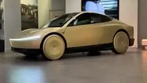 Le Tesla Cybercab vu en direct