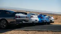 Fahren Sie jeden Nissan GT-R: R32 bis R35