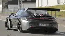 Porsche 911 GT3 RS Facelift (2026) Erlkönigfotos