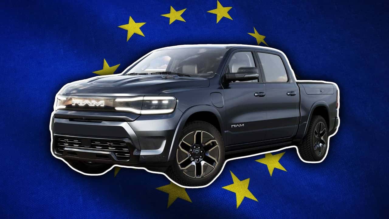 Stellantis wants to sell the Ram 1500 REV in Europe