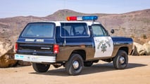1982 Dodge Ramcharger 4x4 Police Car