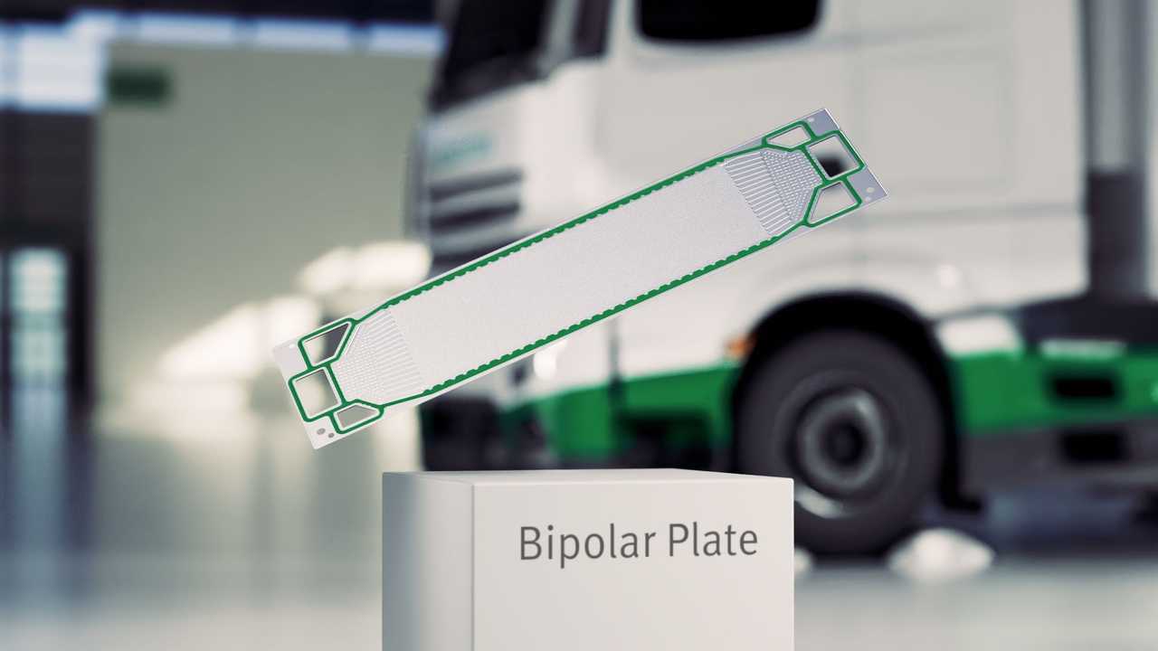 Bipolarplatte von Schaeffler: Die Schlüsselkomponente eines Brensstoffzellen-Stacks