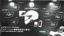 Exposição Shoei Opticson no Salão de Motocicletas de Osaka