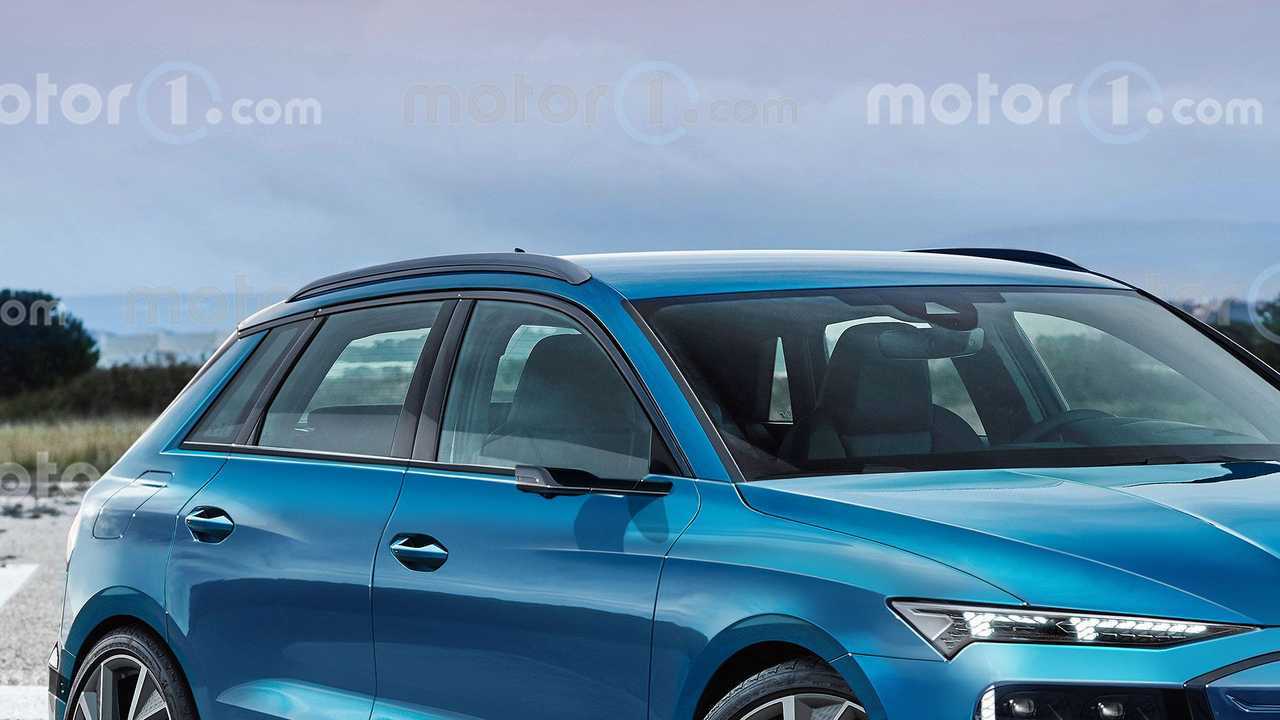 Audi A3 e-tron, il render di Motor1.com
