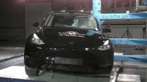Tesla Model Y 2022 Euro NCAP Crash Test