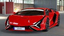 Lamborghini Aventador replacement rendering by DMC