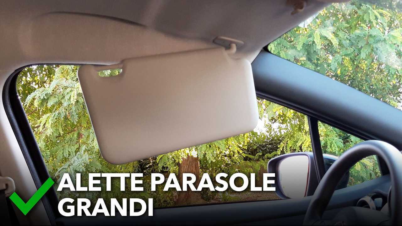 Nissan Micra IG-T 92 Manuale Kiiro - pro: alette parasole grandi