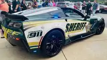 La Chevrolet Corvette Z07 du Sheriff