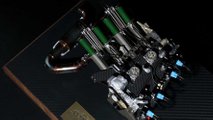 Motore Wankel in scala 1:6 della Mazda 787B