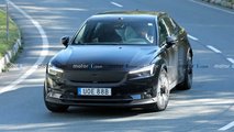 Polestar 2 facelift spy photo