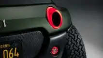Meyers Manx 2.0 Electric studio shots exterior rear detail
