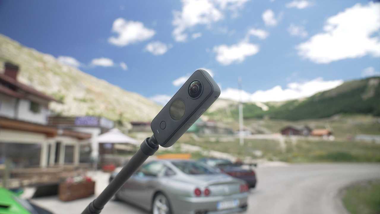 Foto - prova action cam Insta360 Lamborghini Aventador SVJ, Porsche 911 GT3 RS, Ferrari 550 Maranello, Honda NSX