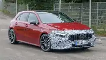 Photo espion lifting du visage Mercedes-AMG A35