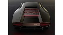 Lamborghini Countach 50 rendering