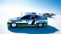 Skoda Octavia RS Bonneville record car restored