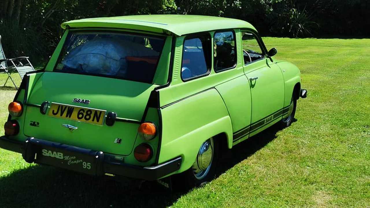 Saab 95 V4 Micro 1975 camperizado